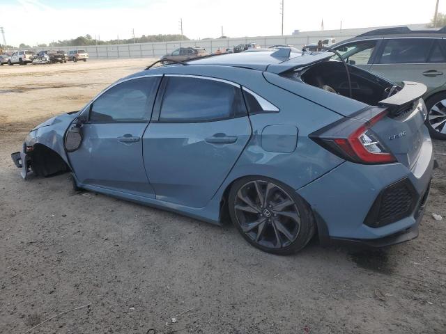 SHHFK7H59HU226482 - 2017 HONDA CIVIC EX ვერცხლისფერი ფოტო 2