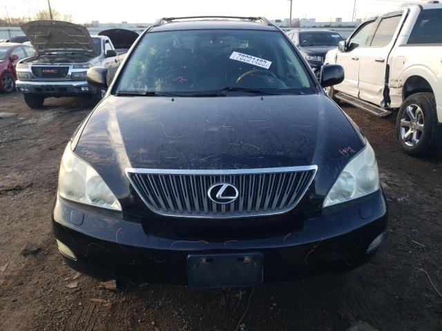 2T2HK31U67C009300 - 2007 LEXUS RX 350 BLACK photo 5