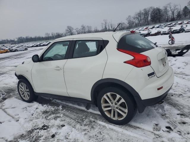 JN8AF5MV1ET480615 - 2014 NISSAN JUKE S WHITE photo 2