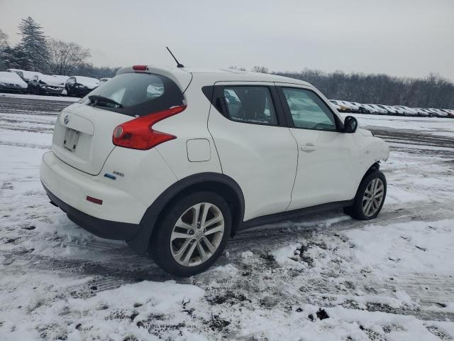 JN8AF5MV1ET480615 - 2014 NISSAN JUKE S WHITE photo 3