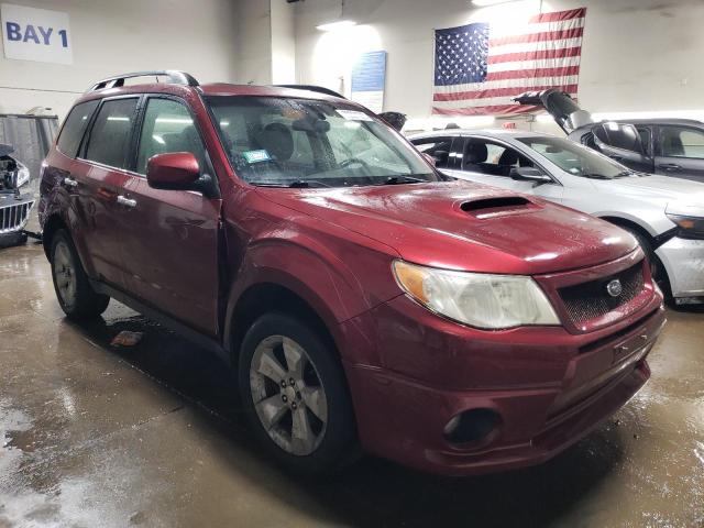 JF2SH666X9H702469 - 2009 SUBARU FORESTER 2.5XT LIMITED RED photo 4