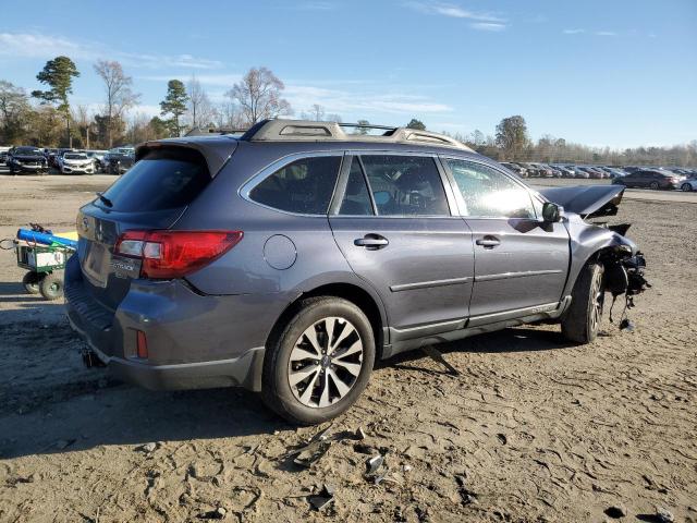 4S4BSBNC8F3282733 - 2015 SUBARU OUTBACK 2.5I LIMITED GRAY photo 3