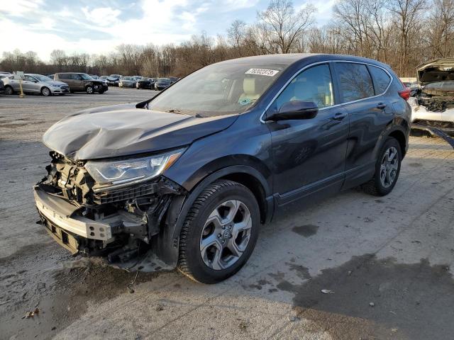 2HKRW2H86KH634933 - 2019 HONDA CR-V EXL GRAY photo 1