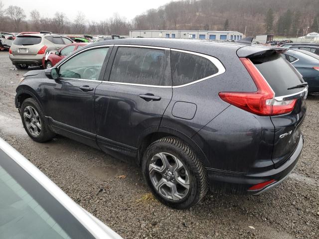 2HKRW2H86KH634933 - 2019 HONDA CR-V EXL GRAY photo 2