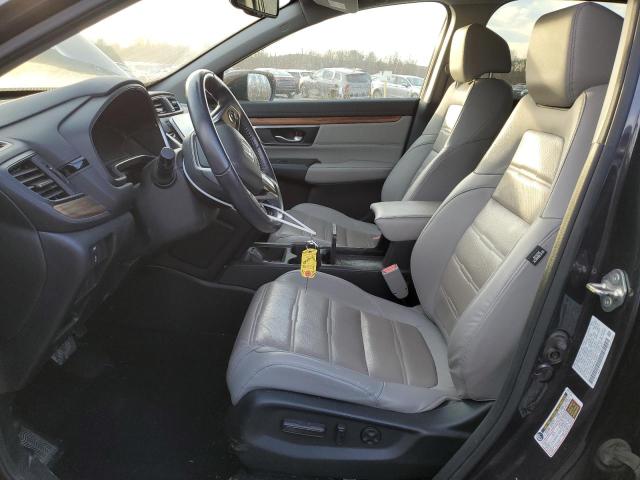 2HKRW2H86KH634933 - 2019 HONDA CR-V EXL GRAY photo 7