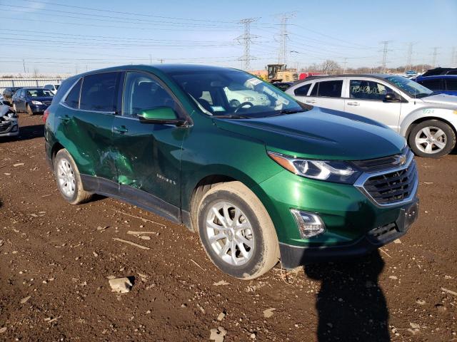 2GNAXJEV6J6276399 - 2018 CHEVROLET EQUINOX LT GREEN photo 4