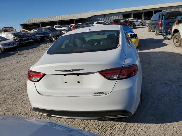 1C3CCCCG0FN565587 - 2015 CHRYSLER 200 C WHITE photo 6