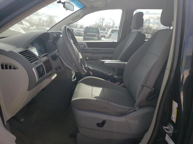 2A4RR5D16AR458446 - 2010 CHRYSLER TOWN & COU TOURING BLUE photo 7