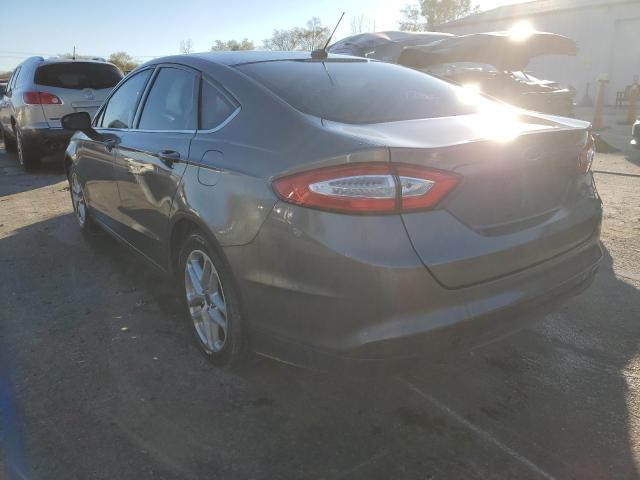 3FA6P0H75ER108277 - 2014 FORD FUSION SE GRAY photo 2