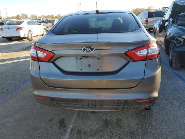 3FA6P0H75ER108277 - 2014 FORD FUSION SE GRAY photo 6