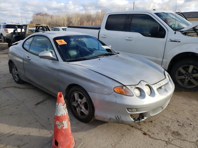 KMHJG35F91U258084 - 2001 HYUNDAI TIBURON SILVER photo 4