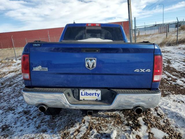 1C6RR7LT5GS222812 - 2016 RAM 1500 SLT BLUE photo 6