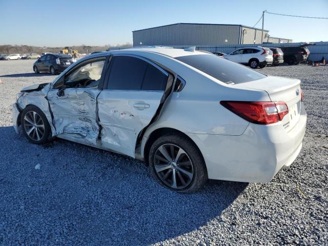 4S3BNAK66H3019194 - 2017 SUBARU LEGACY 2.5I LIMITED WHITE photo 2