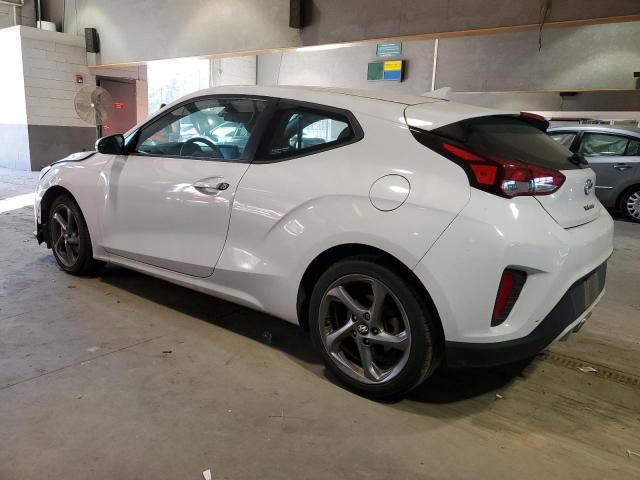 KMHTG6AF9KU006563 - 2019 HYUNDAI VELOSTER BASE WHITE photo 2