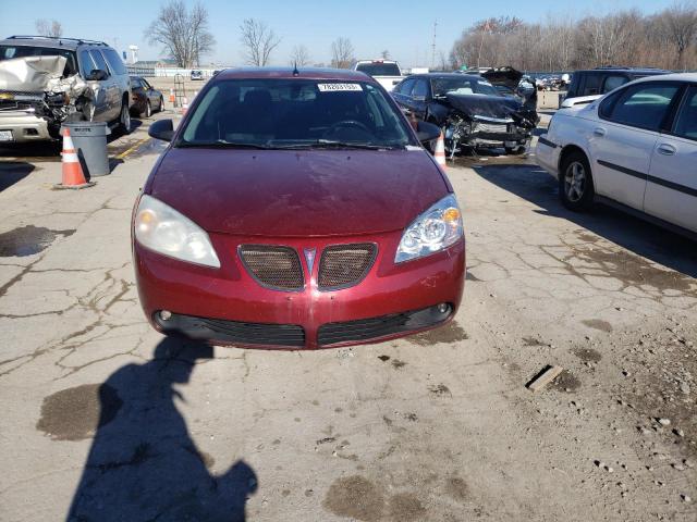 1G2ZG57N684175699 - 2008 PONTIAC G6 BASE BURGUNDY photo 5