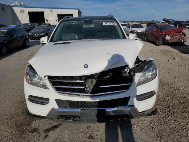 4JGDA5JB4FA546973 - 2015 MERCEDES-BENZ ML 350 WHITE photo 5