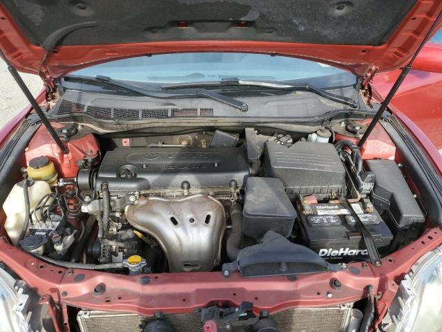 4T1BE46K39U386974 - 2009 TOYOTA CAMRY BASE RED photo 11