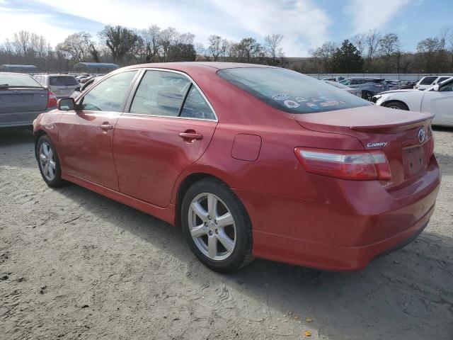 4T1BE46K39U386974 - 2009 TOYOTA CAMRY BASE RED photo 2