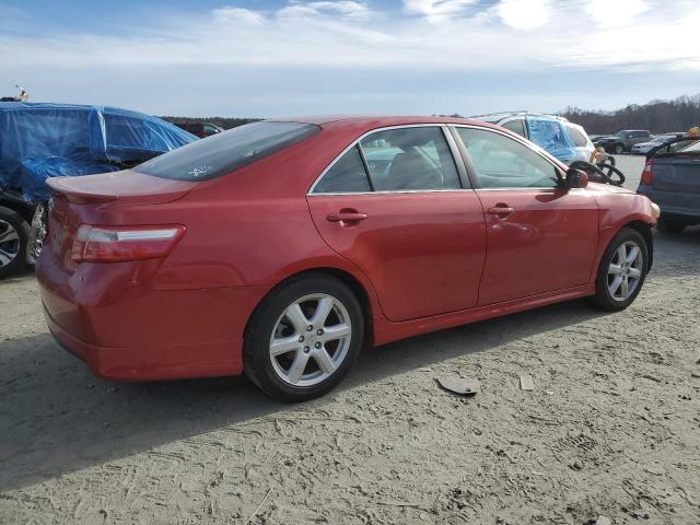 4T1BE46K39U386974 - 2009 TOYOTA CAMRY BASE RED photo 3