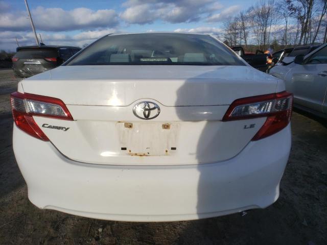 4T1BF1FK1DU210185 - 2013 TOYOTA CAMRY L WHITE photo 6