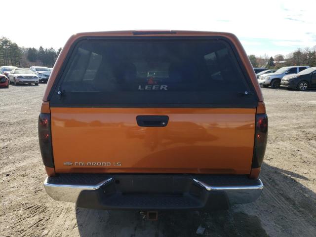 1GCDT136558234111 - 2005 CHEVROLET COLORADO ORANGE photo 6