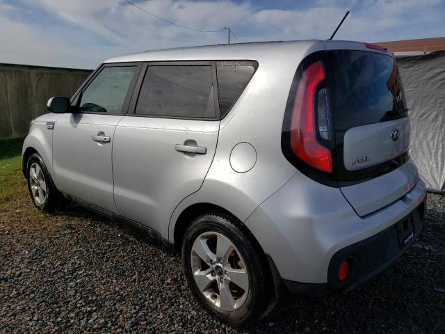 KNDJN2A20H7449716 - 2017 KIA SOUL SILVER photo 2