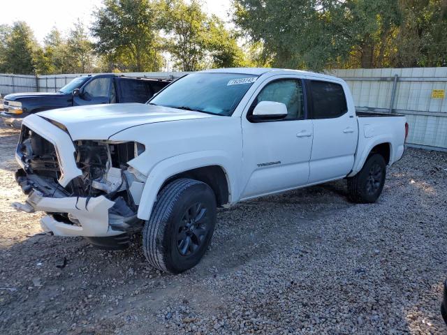 3TMAZ5CN1LM115769 - 2020 TOYOTA TACOMA DOUBLE CAB WHITE photo 1