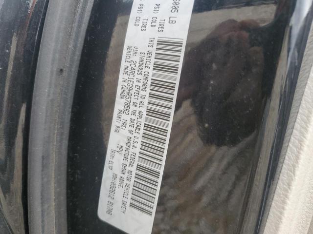 2C4RC1EG9HR578562 - 2017 CHRYSLER PACIFICA TOURING L PLUS BLACK photo 14