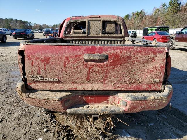 5TFUU4EN3BX007262 - 2011 TOYOTA TACOMA ACCESS CAB Қызыл фото 6