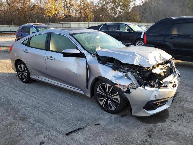 JHMFC1F78JX031435 - 2018 HONDA CIVIC EXL ვერცხლისფერი ფოტო 4