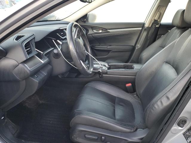 JHMFC1F78JX031435 - 2018 HONDA CIVIC EXL ვერცხლისფერი ფოტო 7