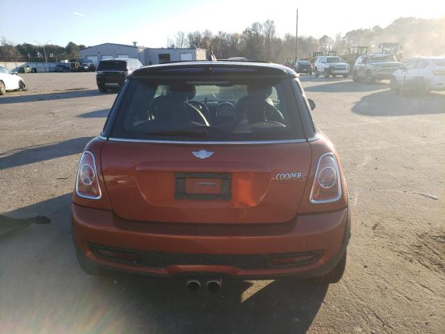 WMWSV3C55BTY22729 - 2011 MINI COOPER S ORANGE photo 6