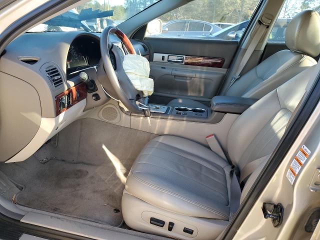 1LNHM87A84Y628623 - 2004 LINCOLN LS TAN photo 7