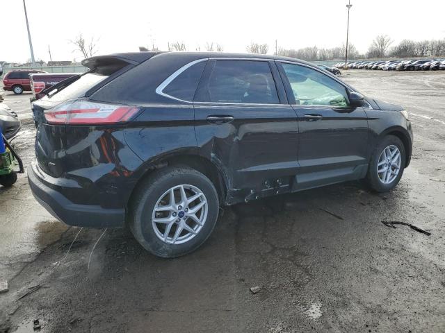 2FMPK4J92MBA55871 - 2021 FORD EDGE SEL BLACK photo 3