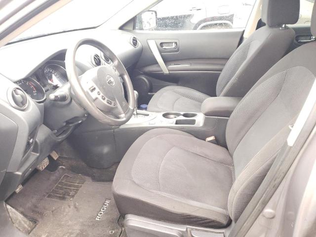 JN8AS5MV2DW132833 - 2013 NISSAN ROGUE S GRAY photo 7