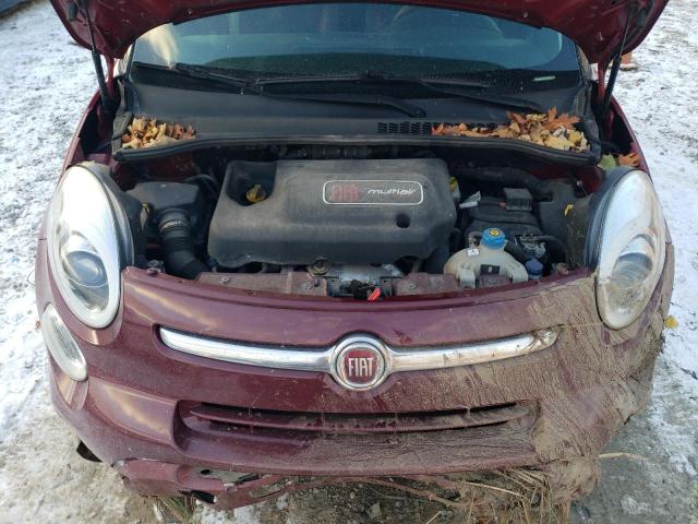 ZFBCFADH7FZ033666 - 2015 FIAT 500L TREKKING RED photo 11