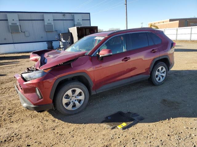 2T3G1RFV2MW235617 - 2021 TOYOTA RAV4 LE MAROON photo 1