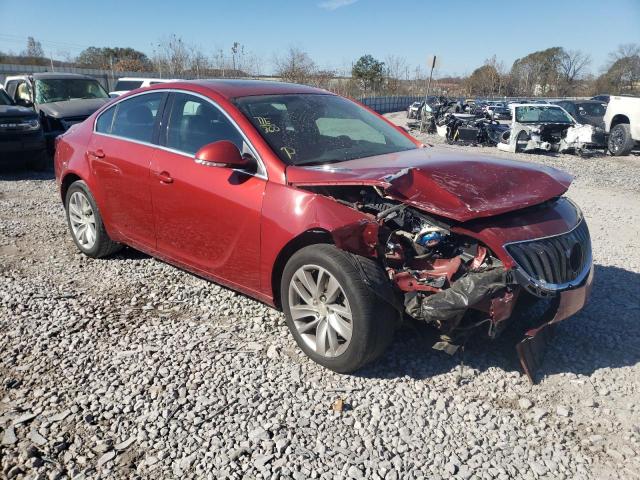 2G4GV5EK9F9129792 - 2015 BUICK REGAL RED photo 4