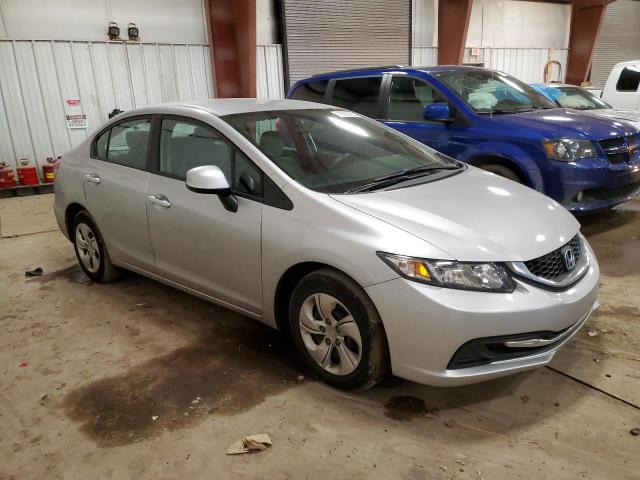 19XFB2F50DE099158 - 2013 HONDA CIVIC LX SILVER photo 4