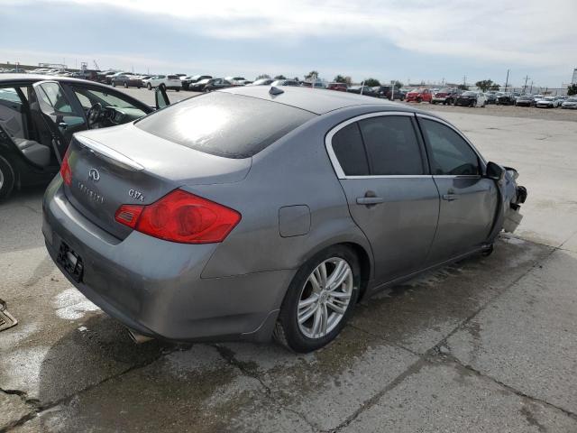 JN1CV6AR0CM679928 - 2012 INFINITI G37 GRAY photo 3