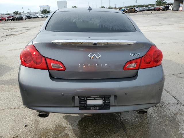 JN1CV6AR0CM679928 - 2012 INFINITI G37 GRAY photo 6