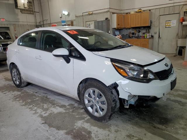 KNADM4A31G6633049 - 2016 KIA RIO LX WHITE photo 4