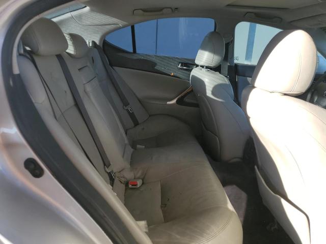 JTHBE262372007164 - 2007 LEXUS IS 350 SILVER photo 10