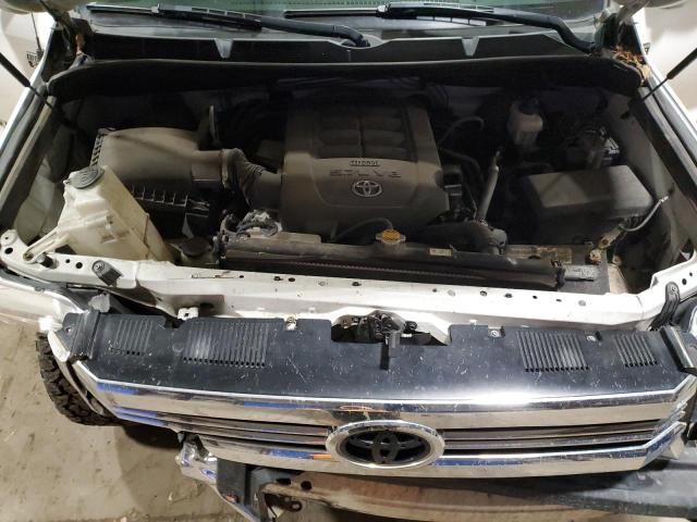 5TFUY5F1XHX597295 - 2017 TOYOTA TUNDRA DOUBLE CAB SR/SR5 WHITE photo 11