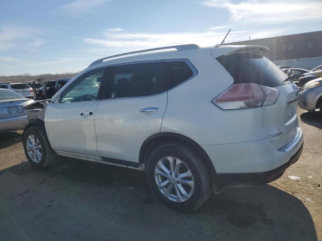 5N1AT2MT8FC794518 - 2015 NISSAN ROGUE S WHITE photo 2