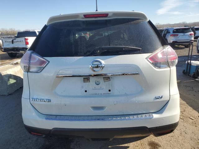 5N1AT2MT8FC794518 - 2015 NISSAN ROGUE S WHITE photo 6