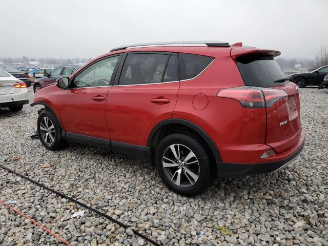 JTMRFREV0HJ150887 - 2017 TOYOTA RAV4 XLE RED photo 2