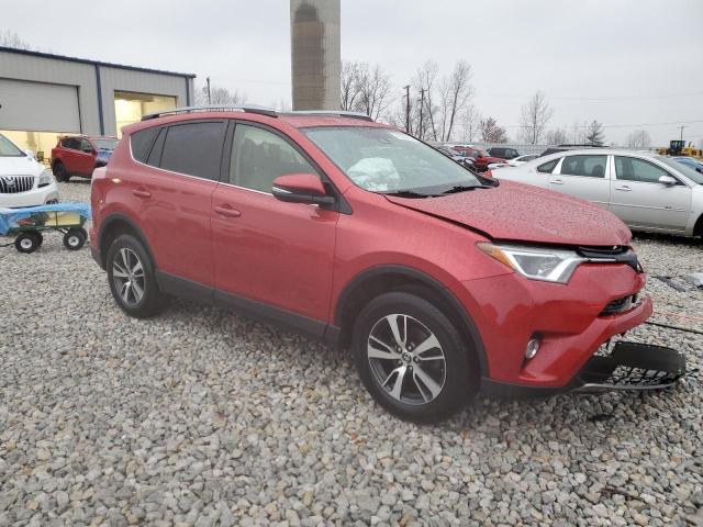 JTMRFREV0HJ150887 - 2017 TOYOTA RAV4 XLE RED photo 4