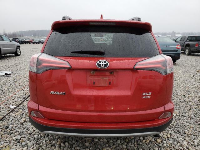 JTMRFREV0HJ150887 - 2017 TOYOTA RAV4 XLE RED photo 6