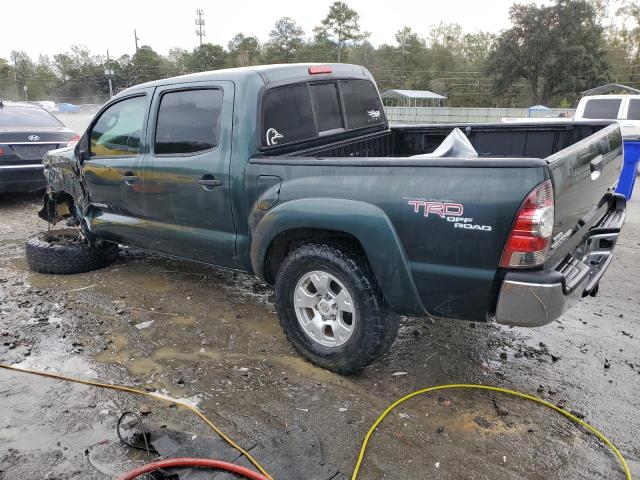 5TFJU4GN1BX012055 - 2011 TOYOTA TACOMA DOUBLE CAB PRERUNNER GREEN photo 2